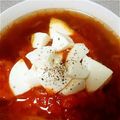 シマチキ's cooksnap of when they made 袋麺で作るトマトラーメン.