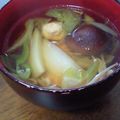 春ハナ's cooksnap of when they made ほっこり美味しい♪ゴボウと鶏団子の汁椀.