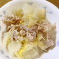 mentaico00's cooksnap of when they made 豚バラ、白菜、もやしの簡単トロトロ煮★.