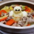 ask86's cooksnap of when they made ベイマックス☆大根おろしアート.