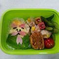 はるこき's cooksnap of when they made キャラ弁♪妖怪ウォッチ♪はなさかじぃ♪.