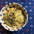 Oramura's cooksnap of when they made 簡単♪長芋もやしレタスの卵炒め☆.