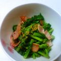 みっきーの宝物's cooksnap of when they made 菜の花とベーコンのバター醤油炒め♪.