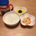 ♡りっくんママ♡'s cooksnap of when they made 離乳食*中期～『高野豆腐入コーンスープ』.