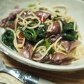 ぴらりん。's cooksnap of when they made ホタルイカとほうれん草のパスタ.