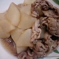 ちゃい♡ちゃい's cooksnap of when they made 大根と豚バラ肉の甘辛炒め煮.