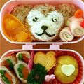 クックI9AKFI☆'s cooksnap of when they made ダッフィー＊キャラ弁.