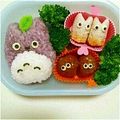 こゆたんてとママ's cooksnap of when they made 簡単！トトロのキャラ弁☆.