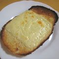 kusu's cooksnap of when they made ★のせただけ♪チーズトースト★.