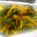 maruru-nn's cooksnap of when they made ほうれん草と人参の炒め煮.