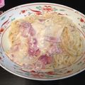 popet's cooksnap of when they made 簡単　牛乳でカルボナーラ.