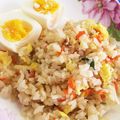 あかねちゃん724's cooksnap of when they made 野菜搾りかす★人参とワカメの炊き込みご飯.