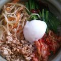 erenoa☆'s cooksnap of when they made １人用土鍋deビビンバ.