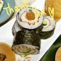 leafmama's cooksnap of when they made 簡単・素朴な美味しさ♡ちくわ胡瓜の海苔巻.