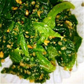 CREA0908's cooksnap of when they made お弁当に♪ほうれん草のナムル風.