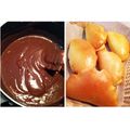 Ruggiecat's cooksnap of when they made ﾟ+.チョコカスタードクリーム.+ﾟ.