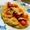 こゆきき's cooksnap of when they made ＨＭとお豆腐で簡単★ふわふわ総菜パン.