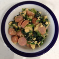 Tomotabi's cooksnap of when they made 我が家の定番～ほうれん草＋卵＋チーズ炒め.