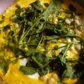 maruru-nn's cooksnap of when they made ミックス豆と三つ葉オープンオムレツピザ風.
