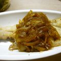 maruru-nn's cooksnap of when they made 舌平目のソテー☆オニオンソース添え♪.