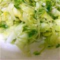 MofeMofee's cooksnap of when they made 居酒屋の味☆豆苗とキャベツの塩麹サラダ.