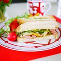 putimiko's cooksnap of when they made 野菜たっぷり★BLTサンドイッチ.