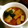 terakooo's cooksnap of when they made 簡単！卵豆腐のスープ.