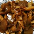 westerly's cooksnap of when they made まいたけとこんにゃくの醤油煮.