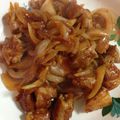 ☆chocola's cooksnap of when they made 簡単❤鶏肉と玉ねぎのケチャップ炒め❤.