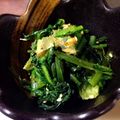 mack♪♪♪'s cooksnap of when they made 春菊のおひたしver簡単.