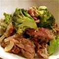けんたろう1024's cooksnap of when they made ブロッコリーと豚肉のにんにくオイマヨ炒め.