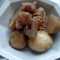 なかにしかずのこ's cooksnap of when they made 新じゃがとレンコンのごま入り煮っころがし.