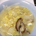 あゆたろう♫'s cooksnap of when they made 手軽に1品、白菜とふんわり卵のスープ.
