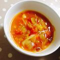 cyncyn's cooksnap of when they made さつま芋の入った食べるミネストローネ.