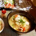 あいす39's cooksnap of when they made 豚汁〜☆味噌煮込みうどん.
