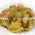 papikun's cooksnap of when they made とろ～り☆簡単☆中華あんかけ焼きそば♪.