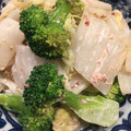Barbie-m's cooksnap of when they made [簡単]白菜とブロッコリーのマヨ和え.
