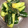 みーふー＊'s cooksnap of when they made 簡単！包丁要らず！たたき胡瓜の酢の物.