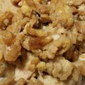 にゃにゃーん☆'s cooksnap of when they made 簡単おかず♪豆腐の卵とじ.