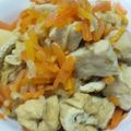 ヘヴンリーブルー's cooksnap of when they made 高野豆腐と切り干し大根の煮物.