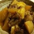 rencon03's cooksnap of when they made 牛すじ大根☆圧力鍋使用.