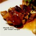 inyako's cooksnap of when they made ☆ハニーチキン照り焼き☆.