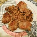 bonnet's cooksnap of when they made りんごソースのポークソテー.