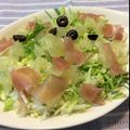 シュビュー's cooksnap of when they made 野菜バクバク☆はっさくと白菜のサラダ.