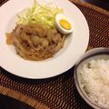 moniiiaiii's cooksnap of when they made ご飯も野菜もすすむ★豚肉の生姜焼き★.