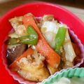 ﾏﾕｺｺ's cooksnap of when they made キャベツとお揚げの醤油麹炒め.