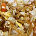 ヨウコ牛's cooksnap of when they made レンジで簡単❗️焼きそばチャーハン.