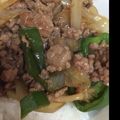 たぶんなっちゃん's cooksnap of when they made 五色野菜とひき肉の甘辛丼★.