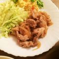 つぐち's cooksnap of when they made 豚の生姜焼き　（更新済）.