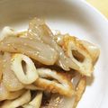 KAAACHI's cooksnap of when they made こんにゃくと竹輪の甘辛炒め.